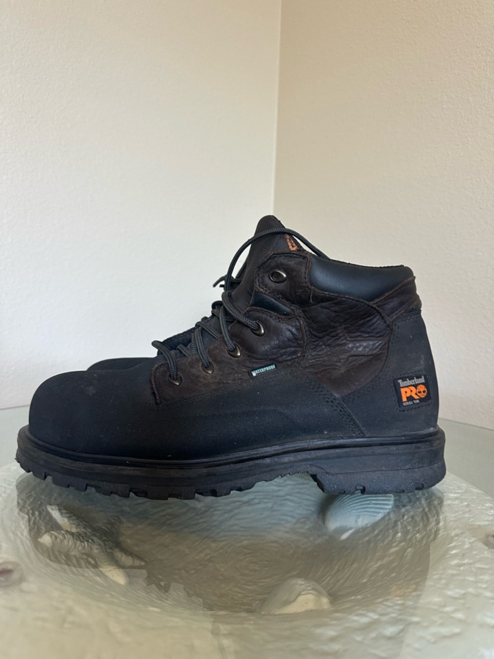 Timberland PRO 47001 Boots Mens Steel Toe Waterproof size 11
